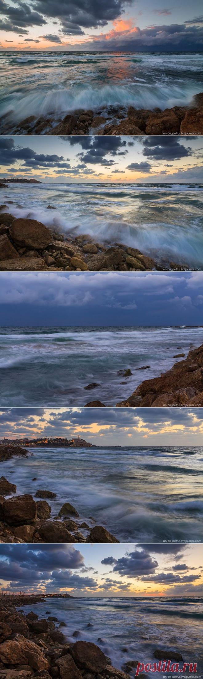 Морские пейзажи Тель-Авива. Фотограф Антон Петрусь - Фотоискусство