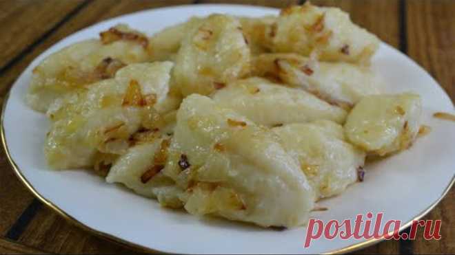 Самые нежные ЛЕНИВЫЕ ВАРЕНИКИ с КАРТОШКОЙ БЫСТРО и ЛЕГКО😋ПРОСТОЙ РЕЦЕПТ
