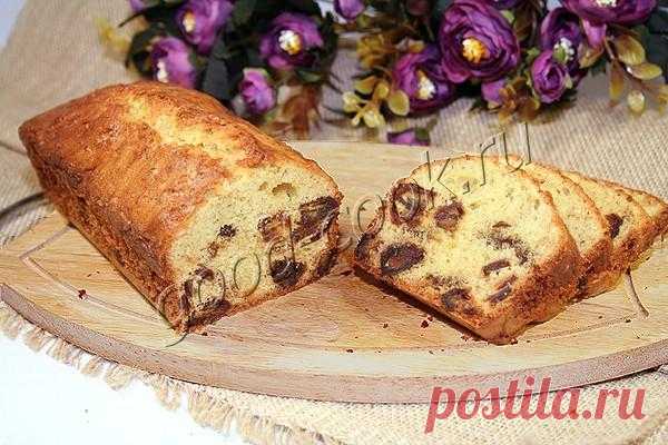 кекс с финиками. Рецепт приготовления
