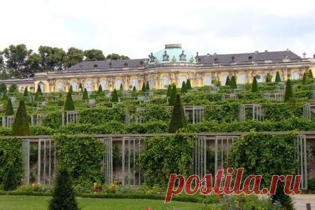 Сан-Суси, Восточная Германия, Потсдам - Путешествуем вместе