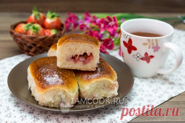Пирожки с клубникой в духовке — рецепт с фото пошагово. Как испечь духовые пирожки с клубникой из дрожжевого теста?
