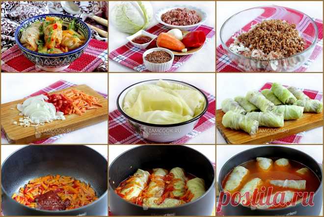 ГОЛУБЦЫ С ГРЕЧКОЙ В БУЛЬОНЕ