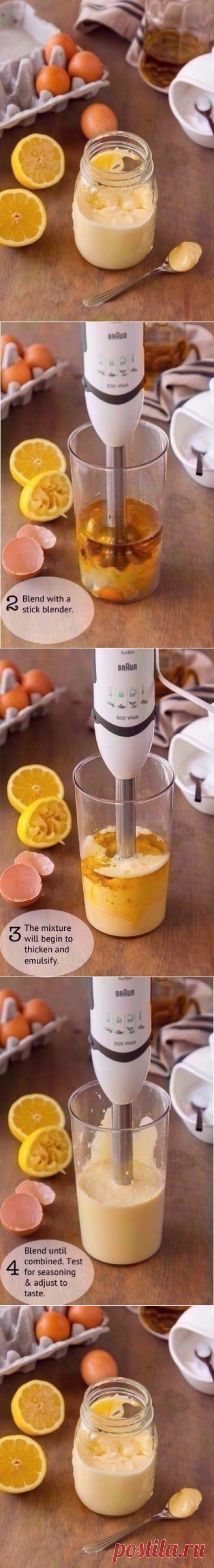 Домашний вкуснейший майонез