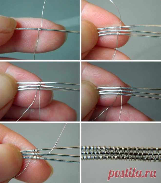 Схемы плетения из проволоки в технике wire wrap ~ Viktoriale jewelry