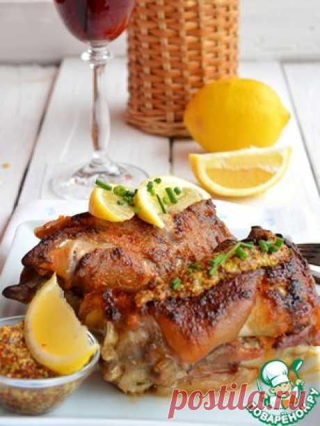Ножки свиные запеченные - кулинарный рецепт