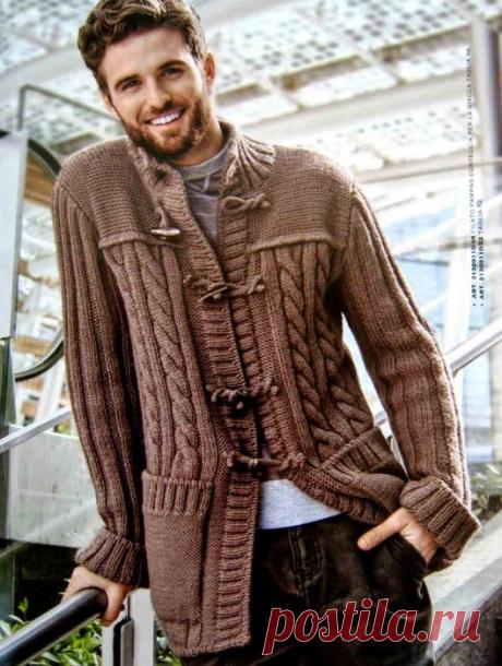 Мужской жакет из Mani Di Fata № 9 2013