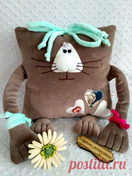 Забавные котоподушки от Людмилы!