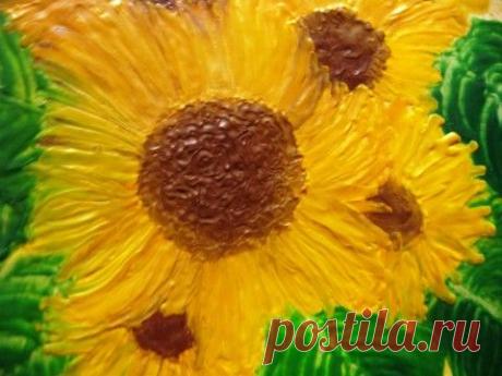 "Я рисую утюгом"