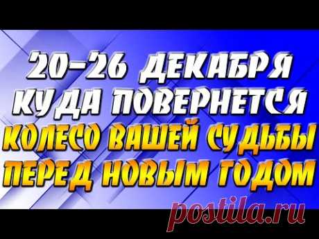 Куда повернется колесо вашей судьбы перед Новым годом? Наступает неделя кармических трансформаций