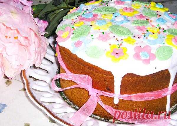 Куличи с апельсиновой цедрой и грецкими орехами