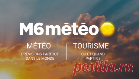 M6météo : Prévisions météo partout dans le monde - Tourisme : Où et quand partir ? Prévisions météo en France et partout dans le monde sur 15 jours. Site officiel de la météo du 19.45 de M6. Informations touristiques pour savoir où et quand partir pour trouver le soleil et passer de bonnes vacances.