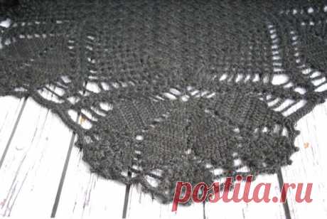 Crochet lace mohair black shawl gift for mom crochet black | Etsy