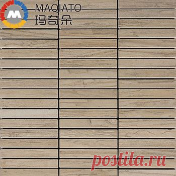 Buy Macchiato tile wood mosaic wall tile wall tile wall stickers antique brick rustic mosaic in Cheap Price on Alibaba.com