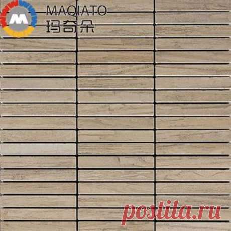 Buy Macchiato tile wood mosaic wall tile wall tile wall stickers antique brick rustic mosaic in Cheap Price on Alibaba.com