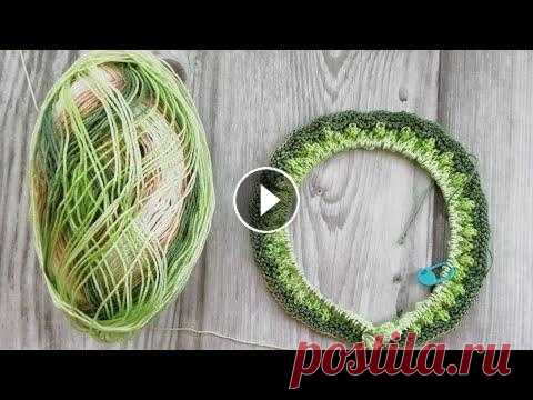Кофточка с круглой кокеткой спицами. Расчет петель, начало вязания. Всем здравствуйте. Предлагаю вам посмотреть начало моего нового процесса по вязанию Кофточки из пряжи Ализе дива батик спицами с круглой кокеткой на 4...