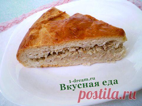 Рецепт вкусного пирога с капустой и мясом - Вкусная еда