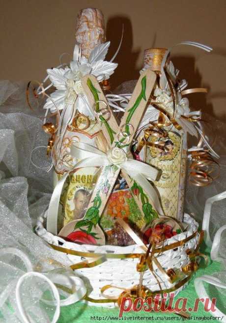 свадебные бутылки - Самое интересное в блогах