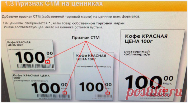 Специальные символы на ценниках Пятерочки: что они значат?