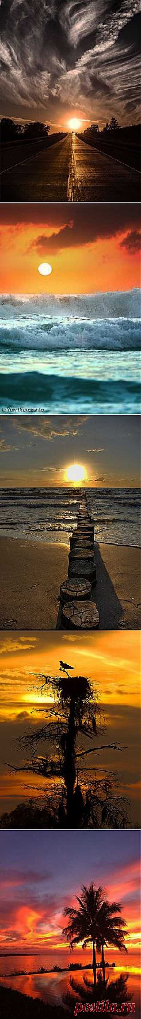 Fascinating sunset... | sun, sky and nature