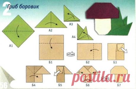 ЛЕСНЫЕ ОРИГАМИ: простые схемы сложения деревьев и грибов

Оригами - это прекрасная возможность потренировать терпение, усидчивость, сообразительность, воображение, пространственное мышление. Ребенок складывает бумагу по схеме и одновременно тренирует координацию пальчиков, мелкую моторику рук, а вместе с ними идет и развитие речи.

Малыш становится настоящим волшебником, ведь из обычного листа бумаги, вдруг получается ёлочка или мухомор.

Создадим настоящий бумажный лес и ...