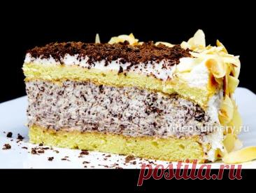 НОВИНКА!!! ОЧЕНЬ БЫСТРО и ВКУСНО - 30 МИНУТ!!! ⭐ Шоколадный ванильный торт ⭐ Рецепт Бабушки Эммы!!!