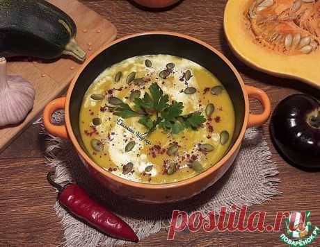 Чечевично-тыквенный суп с кабачком – кулинарный рецепт