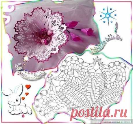 Схемы цветов + кольцо амигуруми / Вязание для кукол / Бэйбики. Куклы фото. Одежда для кукол