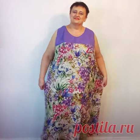 Как сшить сарафан для полных женщин