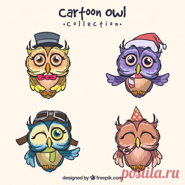 Коллекция мультяшной совы Более миллиона свободных векторов, PSD, фотографии и бесплатные иконки. Эксклюзивные халявы и все графические ресурсы, которые необходимые для ваших проектов
