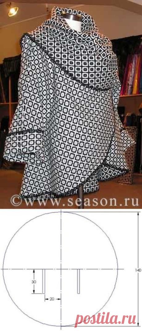 Бохо. Выкройки. Пальто