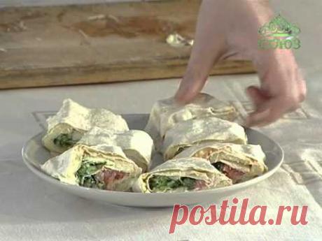 Кулинарное паломничество. От 3 февраля. Готовим рулеты из лаваша