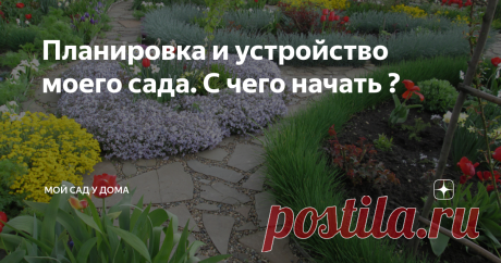 Планировка и устройство моего сада. С чего начать ?  Как -то в комментариях в одной из статей меня попросили рассказать о планировке моего сада. Выполняю  просьбу. Расскажу, как я планировала сад, расположение посадок деревьев и кустарников, устройство тропинок. Буду показывать фото разных лет, где ещё было видно структуру сада. Сейчас всё разрослось и  трудно что-либо увидеть. Сад я начинала сажать на совершенно новом , пустом участке. До этого у меня было много практики ...