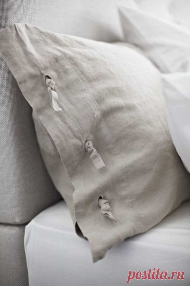 LINBLOMMA Duvet cover and pillowcase(s), natural