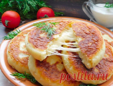 Картофельные лепешки с сыром