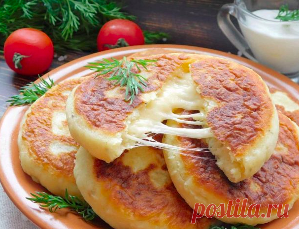 Картофельные лепешки с сыром