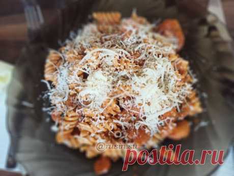 Паста с креветками и чесноком рецепт