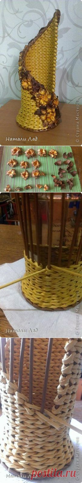 МК бутылочницы с цветочками | Страна Мастеров