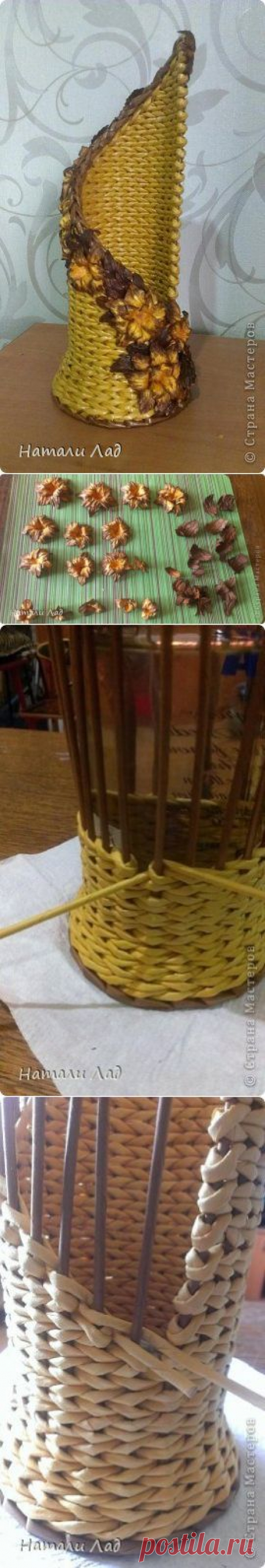 МК бутылочницы с цветочками | Страна Мастеров