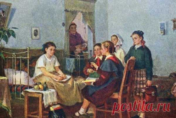 В СССР считалось нормой посещать больных одноклассников. Хорошая была традиция?