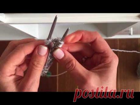 Носки на круговых спицах. Magic loop. Ч.1.