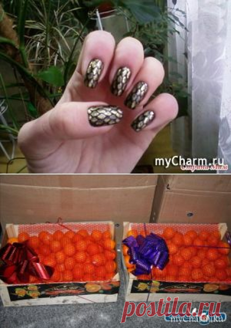 Маникюр под змеиную кожу. Мои пробы.: Группа Маникюр, педикюр