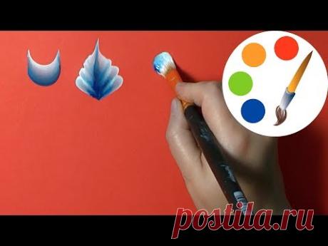 Two colors on the brush, How to load up the brush, irishkalia