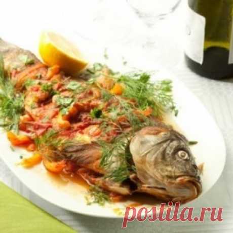 РАЗРЕШЕНО ХУДЕЮЩИМ. Карп запеченный в духовке