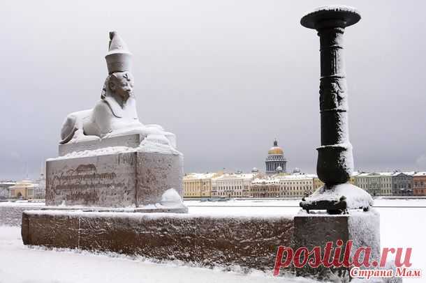 Снежно-белый Петербург.