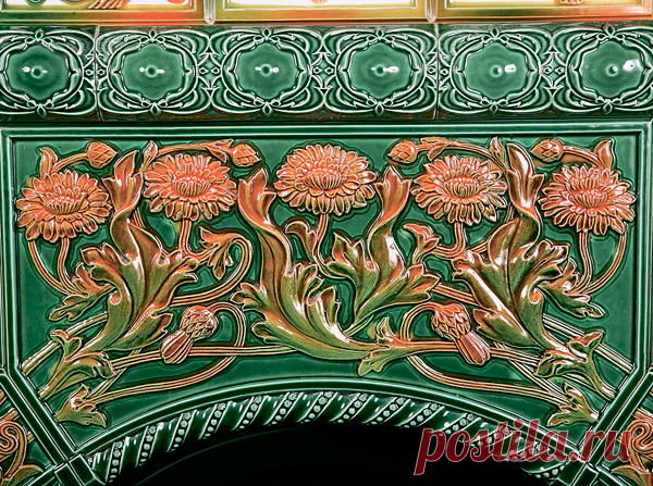 Изразцовые печи и камины | Авторские работы | Журнал «Камины и отопление»