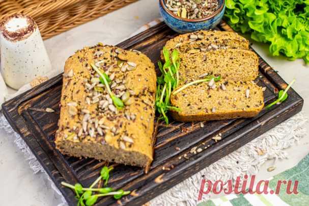 Безглютеновый хлеб без дрожжей в духовке - пошаговый рецепт с фото на Повар.ру