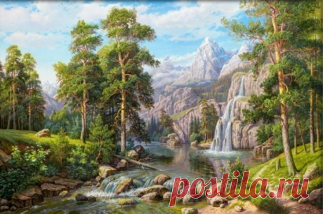 «Горная река». 600*398 крестиков. 91 цвет. Размер готовой работы на 22 канве – 69*46 см.
#вышивка_крестом #вышивка_крестиком #схемы_многоцветки #многоцветные_схемы_вышивки #ручная_работа #рукоделие #хобби #вышивка #вышивка_картины #схема_xsd #crossstitch #многоцветка #своими_руками #авторские_схемы #handmade #электронные_схемы_вышивки #вышивка_природа #вышивка_пейзажи #вышивка_горы