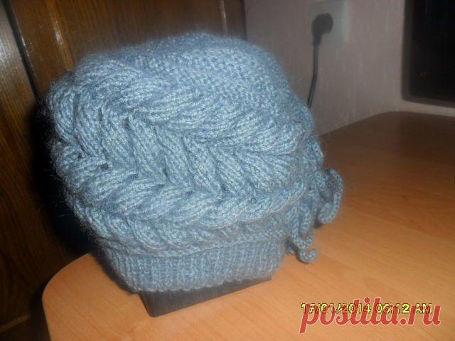 Шапочка узором Азиатский колосок