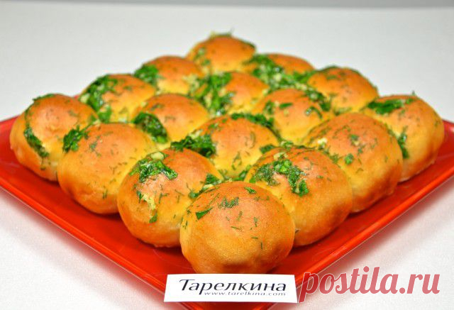 Пампушки с чесноком рецепт от Тарелкиной