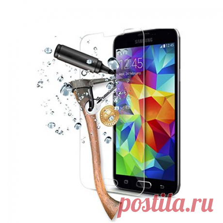 Защитная плёнка из закалённого стекла для Samsung Galaxy S4 S5 S6 Mini A5 A7 A8 https://vk.cc/4P953m